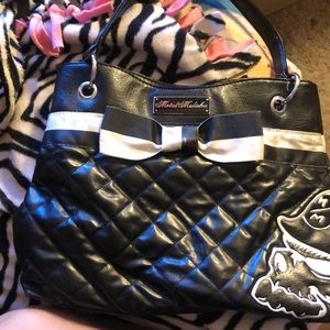 Black Metal Mulisha Purse